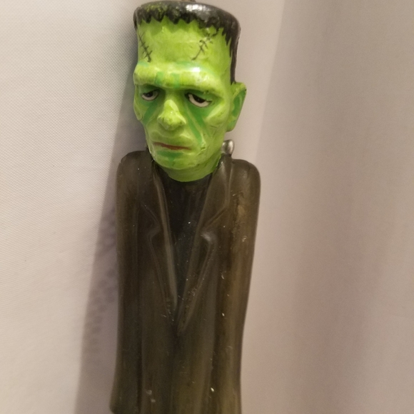 SOLD- Frankenstein 12" Taper Candle - Picture 6 of 7